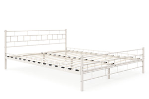 Metallbett CIEL 160 x 200 cm weiss