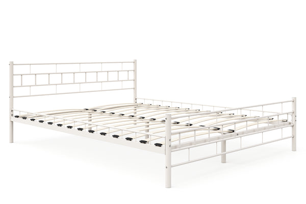 Metallbett CIEL 160 x 200 cm weiss