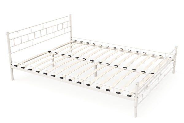 Metallbett CIEL 160 x 200 cm weiss