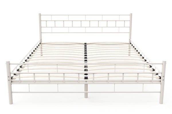 Metallbett CIEL 160 x 200 cm weiss