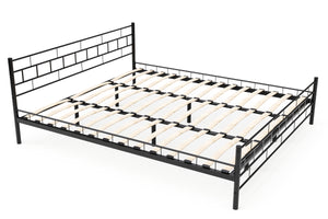 Metallbett CIEL 180 x 200 cm schwarz