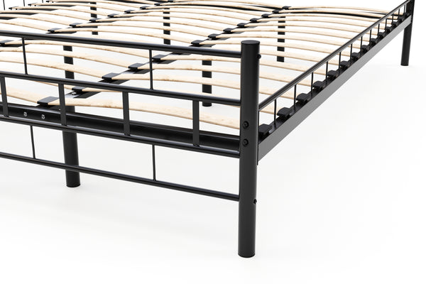 Metallbett CIEL 180 x 200 cm schwarz