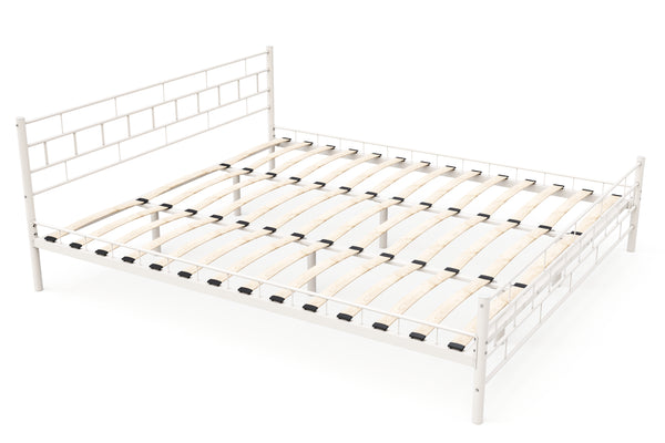 Metallbett CIEL 180 x 200 cm weiss