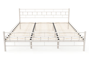 Metallbett CIEL 180 x 200 cm weiss