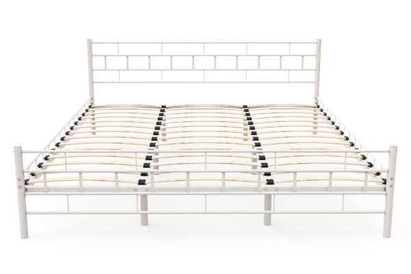 Metallbett CIEL 180 x 200 cm weiss