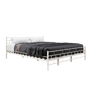 Metallbett CIEL 180 x 200 cm weiss