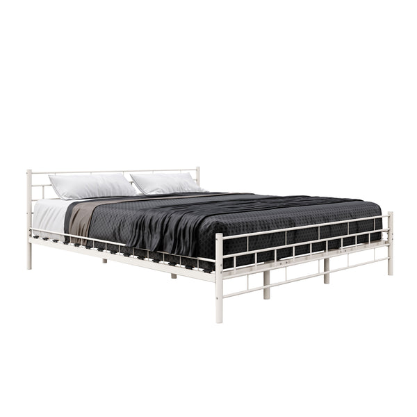 Metallbett CIEL 180 x 200 cm weiss