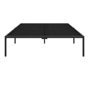 Metallbett SERENA 140 x 200 cm schwarz