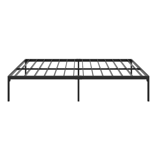 Metallbett SERENA 140 x 200 cm schwarz