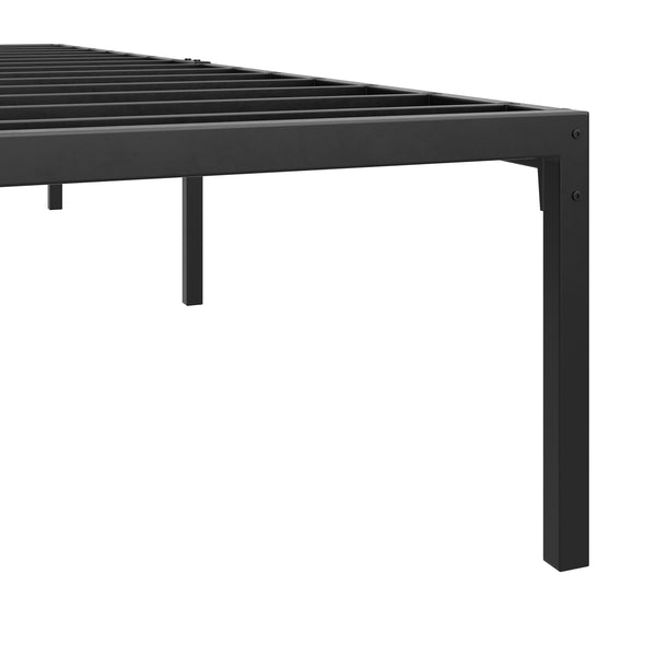 Metallbett SERENA 140 x 200 cm schwarz