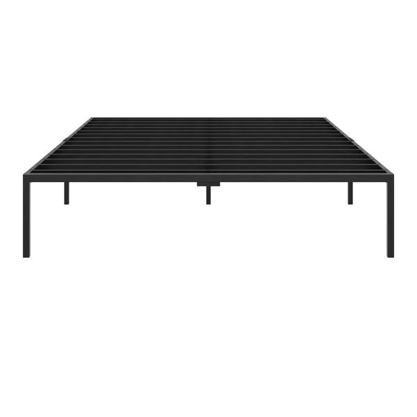 Metallbett SERENA 160 x 200 cm schwarz