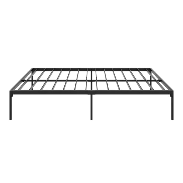 Metallbett SERENA 160 x 200 cm schwarz