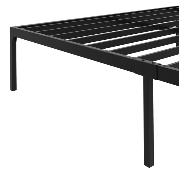 Metallbett SERENA 160 x 200 cm schwarz