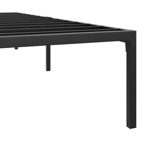 Metallbett SERENA 180 x 200 cm schwarz