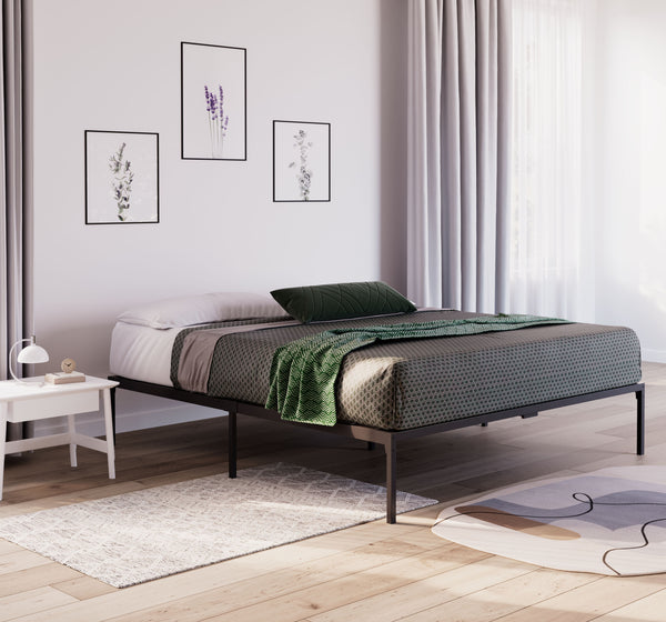 Metallbett SERENA 180 x 200 cm schwarz