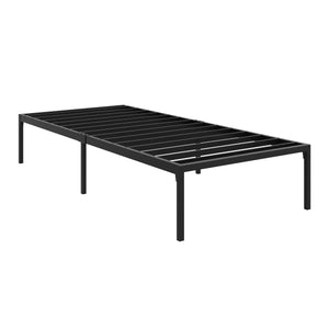 Metallbett SERENA 90 x 200 cm schwarz