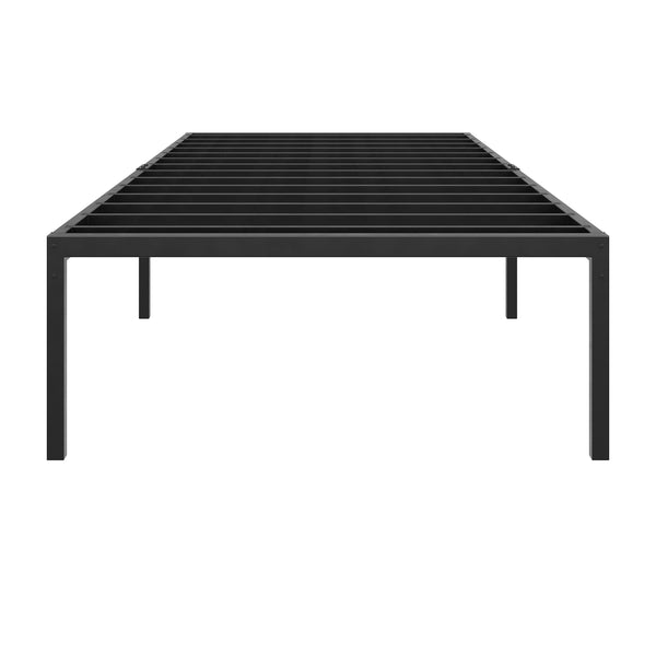 Metallbett SERENA 90 x 200 cm schwarz