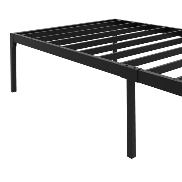 Metallbett SERENA 90 x 200 cm schwarz