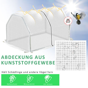 Mini Gewächshaus 99x71x60cm Frühbeet Treibhaus