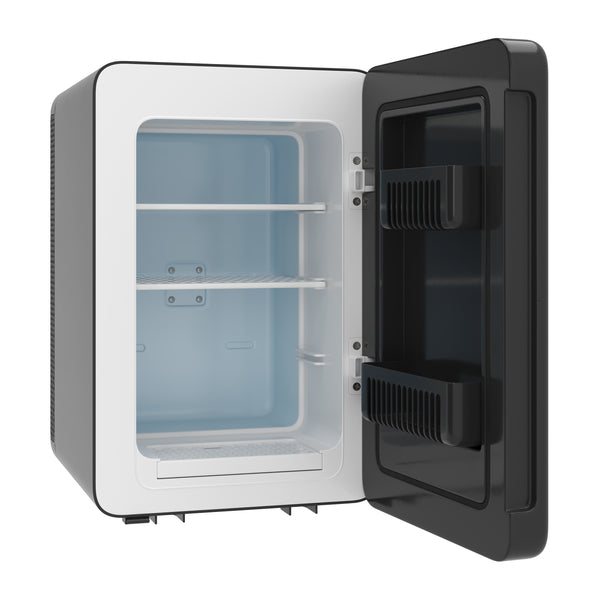 Minikühlschrank 15L mit Heizfunktion tragbar schwarz