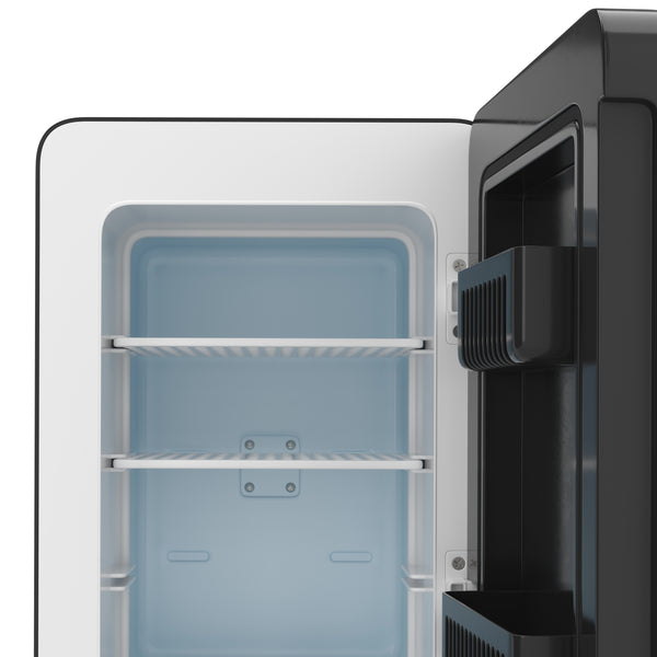 Minikühlschrank 15L mit Heizfunktion tragbar schwarz