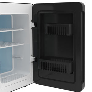 Minikühlschrank 15L mit Heizfunktion tragbar schwarz