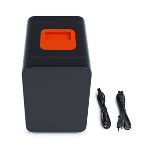 Minikühlschrank 4L tragbar schwarz
