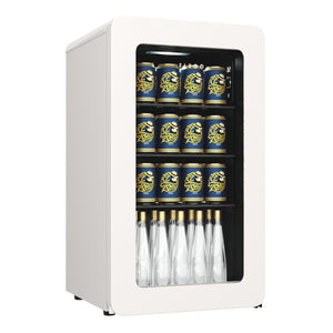 Minikühlschrank Retro 60L weiss