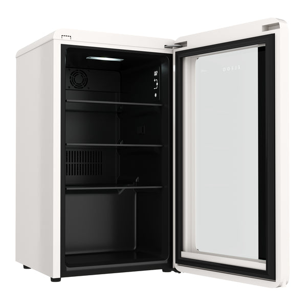 Minikühlschrank Retro 60L weiss