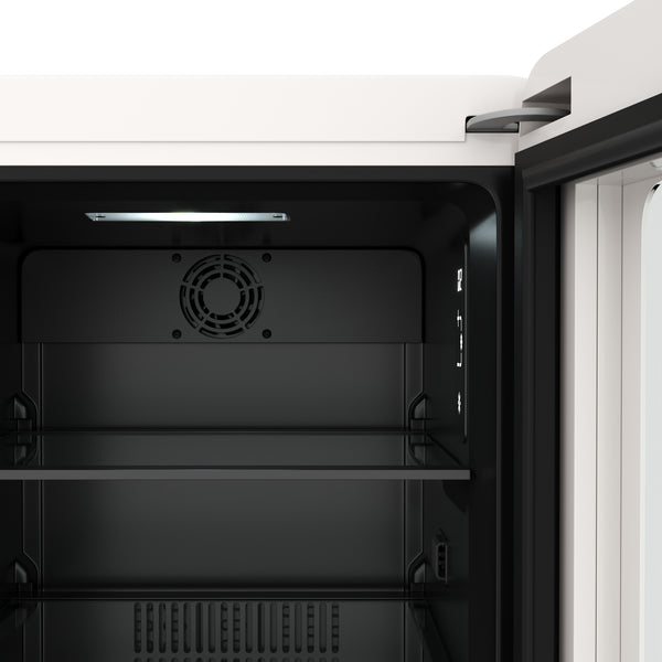 Minikühlschrank Retro 60L weiss
