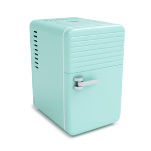 Minikühlschrank Retro 6L tragbar mint