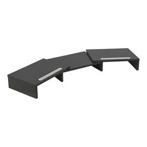 Monitorständer Vilppula 79x27x10.5cm Dunkelgrau