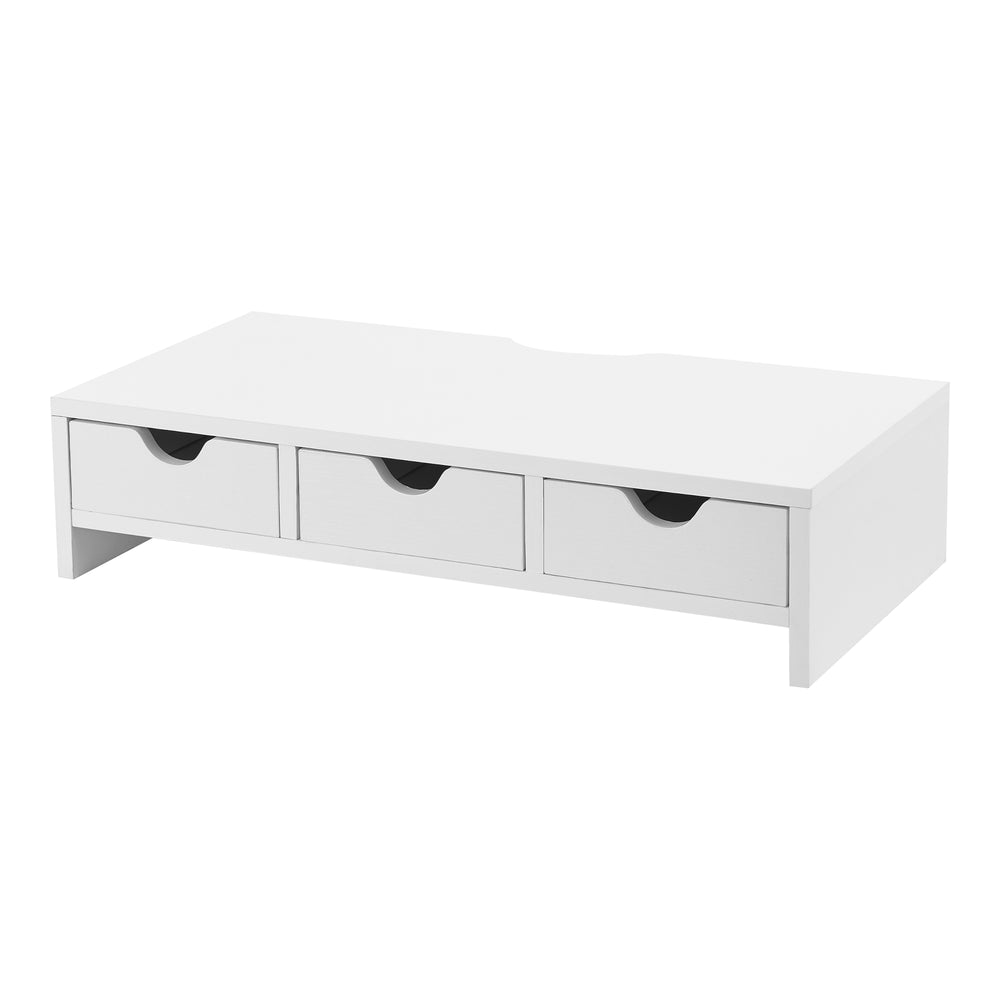 Supporto per monitor Ruovesi 12x51x25cm bianco