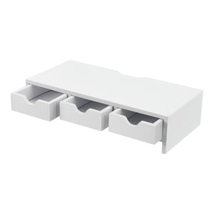 Monitorständer Ruovesi 12x51x25cm Weiss