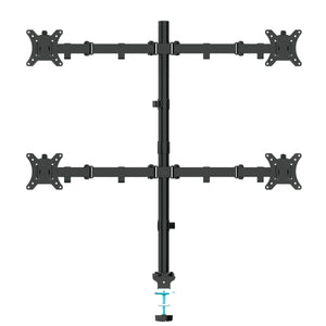 Monitorhalterung 4 Monitore 13 - 32''