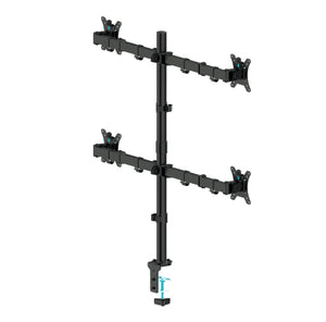 Monitorhalterung 4 Monitore 13 - 32''