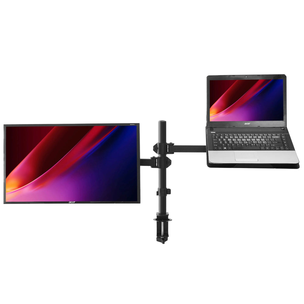 Supporto per monitor per 1 monitor (13-32") e 1 laptop (13-17")