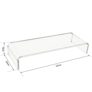 Monitorständer Monitorerhöhung Bildschirmständer aus Acrylglas