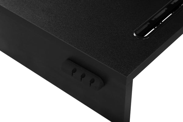 Monitorständer für 2 Bildschirme schwarz