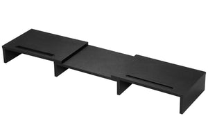 Monitorständer für 2 Bildschirme schwarz