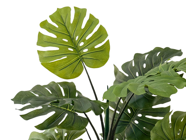 Monstera künstlich 140 cm mit Blumentopf