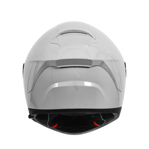 Motorrad Integralhelm mit Sonnenvisier grau Grösse 57/58