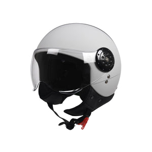 Motorrad Jethelm grau matt Gr. 59/60