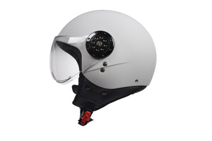 Motorrad Jethelm grau matt Gr. 57/58