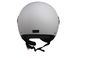 Motorrad Jethelm grau matt Gr. 57/58