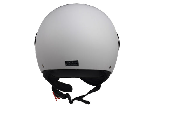 Motorrad Jethelm grau matt Gr. 61