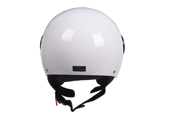 Motorrad Jethelm weiss Gr. 55/56
