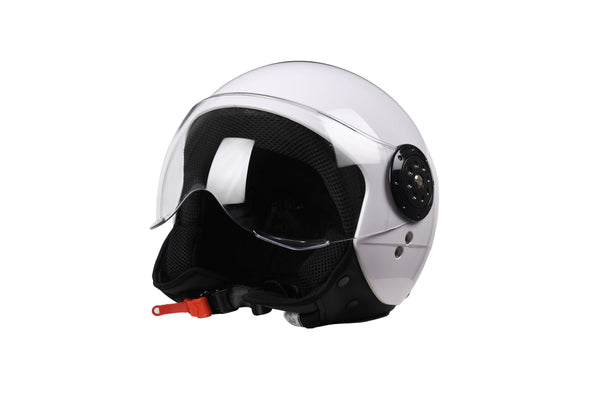 Motorrad Jethelm weiss Gr. 55/56