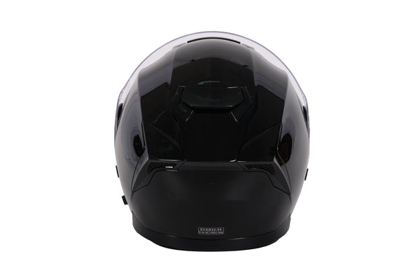 Motorrad Klapphelm schwarz Gr. 61