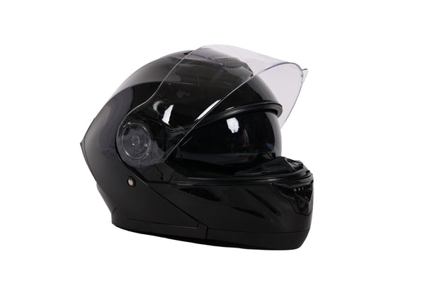 Motorrad Klapphelm schwarz Gr. 57/58